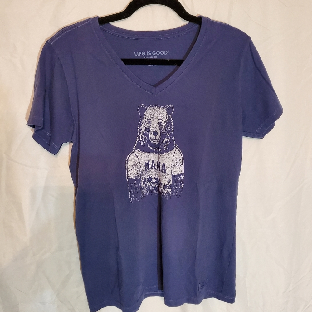 Mama Bear Life is Good Crusher Tee